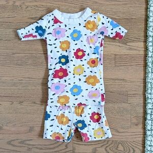Hanna Andersson Floral Pajama Set